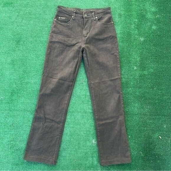 FDJ Brown Straight Leg Mom Jeans Suzanne Size Size 4P - Picture 1 of 9